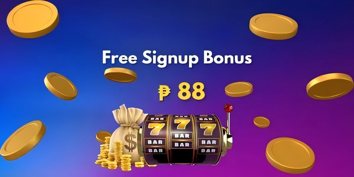 Promotional banner artwork for a welcome offer with gold coins